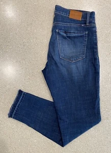Lucky Brand Brooke Skinny Frayed Jean Womens 8/29 Stonewashed Blue Denim CUTE! - Picture 1 of 11