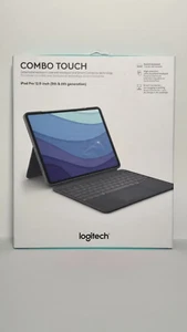 Logitech Combo Touch Keyboard Case for 12.9" Apple iPad Pro 5th Gen. - Picture 1 of 1