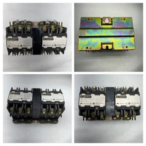 SQUARE D 10HP 460VAC REVERSING CONTACTOR 8965 TYPE DPR23 8965DPR23 CRANE / HOIST - Picture 1 of 12
