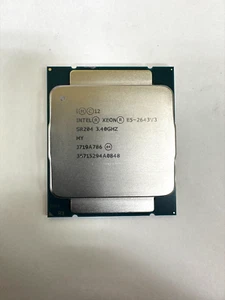 Intel Xeon E5-2643V3 3.40Ghz 6-Core 20MB LGA2011-3 CPU P/N: SR204 - Picture 1 of 2