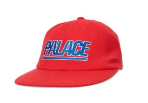 Palace Gigantic PAL Logo Hat Red One Size Adjustable SnapBack Bold Logo Cap NWT - Picture 1 of 5