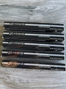 Glominerals Glo Minerals Graphic Liner Black/Brown NEW in BOX Lot Of 5 - Picture 1 of 4