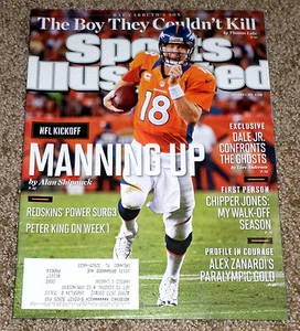 PEYTON MANNING Sports Illustrated Cover September 17, 2012 NFL Denver Broncos - Picture 1 of 2