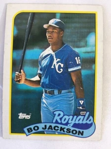 1989 Topps BO JACKSON Kansas City Royals Baseball Card No. 540 - Picture 1 of 4