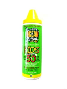 SC004 Ocean Potion Kids Sunblock SPF 50 HYPO-ALLERGENIC Lotion Oil Free 8 Fl. Oz - Picture 1 of 3