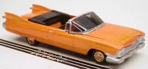 Caddy Johnny Lightning 1959 Cadillac El Dorado Cabrio LOWRIDER arancione '59 - Foto 1 di 2
