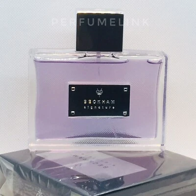 DAVID BECKHAM  SIGNATURE  75ml EDT SPRAY MEN FRAGRANCE…SEALED BOX+ GENUINE - image 1 of 3