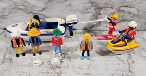 Vintage Playmobil 3009 Water Sports Set / Boat Jetski Skier - Picture 1 of 6