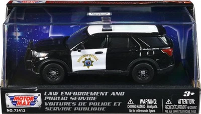 2022 Ford Police Interceptor CHP Law Enforcement and Public Service 1/43 - Image 1 of 4