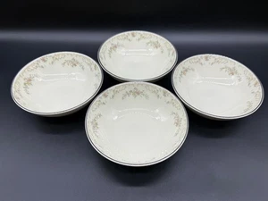 Royal Doulton Romance Diana Fruit Dessert Bowls (Set of 4) Bone China England - Picture 1 of 5