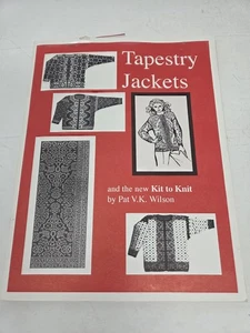 Tapestry Jackets Patterns with Disk by Pat V.K. Wilson 1992 - Picture 1 of 4