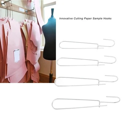 ▪20x Paper Pattern Hook 2.5x185mm Pattern Making Paper Storage Hanging Hook Part - Image 1 of 4