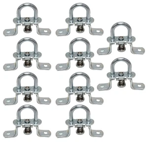 10x Drehverschluss verzinkt für Ovalöse 42x22mm Planendrehverschluss Anhänger - Bild 1 von 4