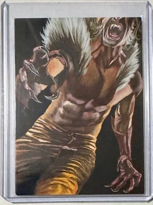 2022 Marvel Masterpieces Sabretooth Sketch 1/1 Ash Gonzales Upper Deck Auto - Image 1 of 2