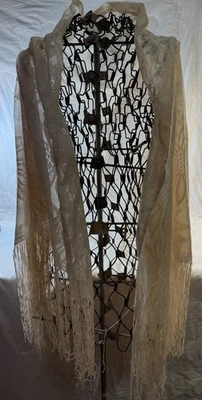 Lote de 3 chales de encaje Foto 1 de 4