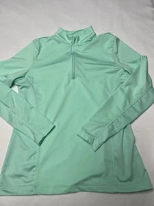 Peter Millar feuchtigkeitsableitender 1/4-Reißverschluss Pullover Damen Medium gebraucht, in einwandfreiem Zustand - Bild 1 von 4