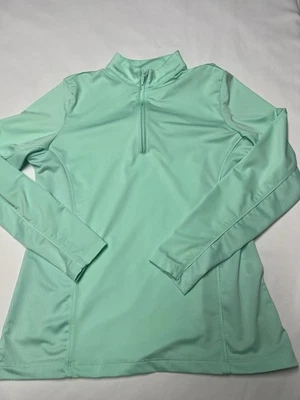 Pullover Peter Millar Wicking 1/4 cremallera para mujer mediano usado en excelente estado Foto 1 de 4