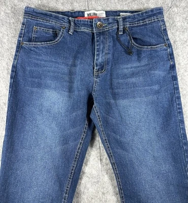 William Rast Mens Perfect Stretch Manhattan Slim Jeans NWT 34x31 Blue Denim $98 - Image 1 of 4