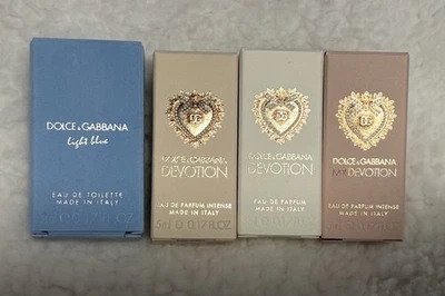 Dolce & Gabbana Devoción Set de Regalo, 4 Mini Perfumes Foto 1 de 4