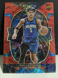 Paolo Banchero 2022-23 Panini Select Basketball Concourse Red Wave Prizm RC - Bild 1 von 2