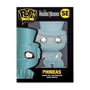 Pop Pin Disney’s Haunted Mansion Phineas SE Glow in The Dark - Picture 1 of 5