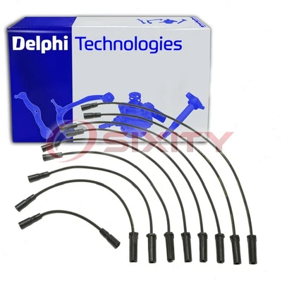 Delphi Spark Plug Wire Set for 1996-1999 GMC C2500 Suburban 7.4L V8 Ignition ri - Image 1 of 4