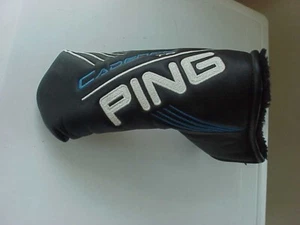 Bonita cubierta de cabeza de putter PING CADENCE TR Blade (negro/azul) - Imagen 1 de 1