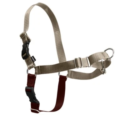 PetSafe Deluxe Easy Walk No-Pull Dog Harness - Large - black/silver - New - Image 1 of 2