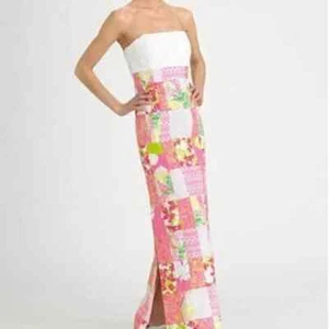 LILLY PULITZER ASHLEY MAXIKLEID PATCH in Multi Fly by Sewn Patch Gr. 4 - Bild 1 von 24