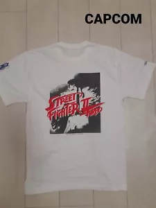 Vintage Capcom 1993 Street Fighter 2 Turbo Promo T Shirt Size Medium - Picture 1 of 7