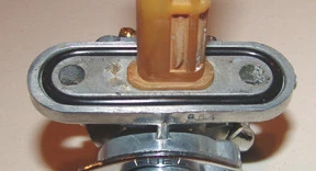 KAWASAKI PETCOCK BASE GASKET SEAL KZ650 KZ750 KZ1000 KZ1100 KZ1300 51039-010  - image 1 of 2