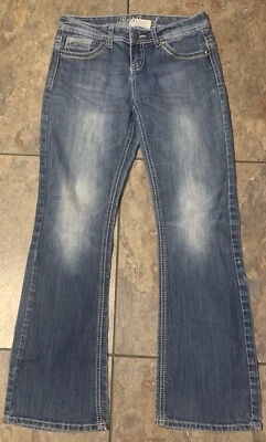 Junior Girl’s Red Camel Denim Jeans Boot Cut Sz 9R Listing #1032 - Image 1 of 4