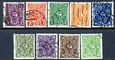 Stamps Germany, Scott # 185-193 used