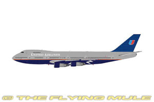 Phoenix Models 1:400 747-200 United Airlines N161UA