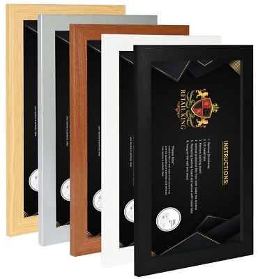 98x33 cm ( 38.58 x 13 ) inch Poster Frames Wood Effect Panoramic Frames - Image 1 of 4