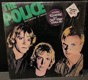 The POLICE Outlandos D'Amour 1978 A&M SP-4753 Green in shrink HYPE inner EX+/ NM - Picture 1 of 6