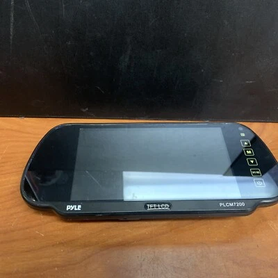 PARTS Pyle PLCM7200 7" Backup Mirror Monitor  FOR PARTS - Image 1 of 4