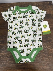 NWT 6-9 Months Baby John Deere Tractor One Bodysuit BRAND NEW - Picture 1 of 5