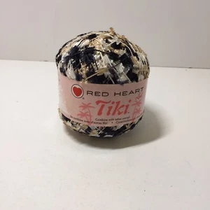 1 madeja hilo Tiki corazón rojo 1,75 oz neutros peso medio nailon - Imagen 1 de 6