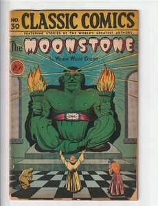 1946 Classic Comics The Moonstone #30 G/VG - Bild 1 von 2
