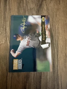 1993 Upper Deck Future Heroes Roger Clemens insert Boston Red Sox  1.00 Shipping - Picture 1 of 2