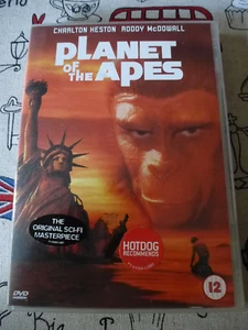 PLANET OF THE APES 1967 FILM STARRING CHARLTON HESTON 2001 DVD REGION 2 UK PAL - Picture 1 of 4