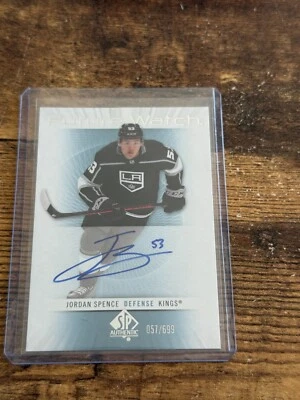2022-23 SP Authentic Retro Future Watch Autographs JORDAN SPENCE /699 #RFWA-JO - Image 1 of 2