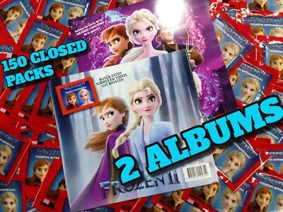 Frozen Disney Movie 150 closed packs (750 S.Cards) Plus 2 Empty Albums. Special - Image 1 of 4
