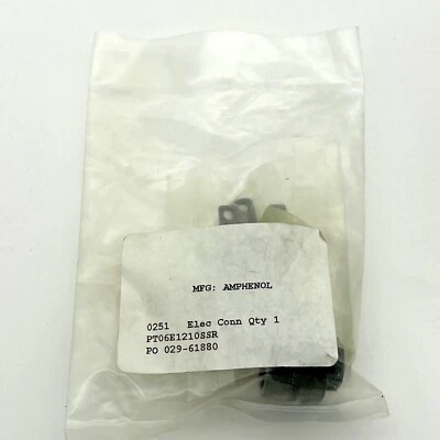 NEW Sealed Amphenol PT06E12-10S-SR Connector Assembly Kit PT06E1210SSR - Image 1 of 3
