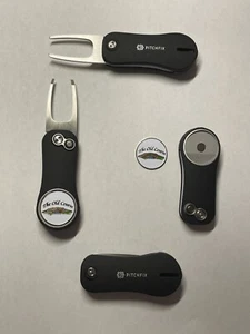 (1) Pitchfix Golf Switchblade Divot Tool Hybrid 2.0 W/St. Andrews 1" Golf Marker - Picture 1 of 1