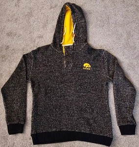 Chiliwear Iowa Hawkeyes Black Hoodie Sweater XLarge - Picture 1 of 13