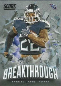 2020 Score DERRICK HENRY Tennessee Titans Breakthrough Insert # B-DH - Picture 1 of 2