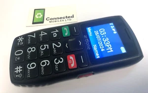Artfone C1 - Negro (Desbloqueado) BOTÓN GRANDE SENIOR DOBLE SIM Teléfono Móvil Garantía - Imagen 1 de 11