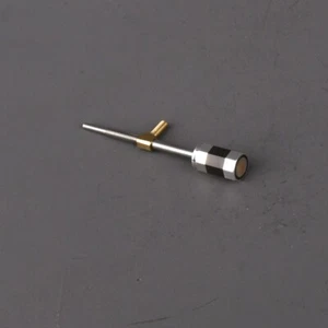 Ebony Silver Button For Pernambuco/Carbon/ IPE 4/4 Cello Bow Frog Button Screw - Picture 1 of 6